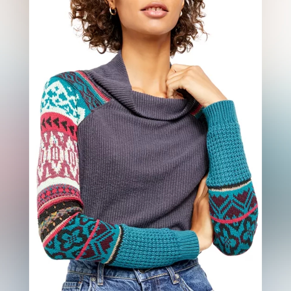 Free People Prism Fair Isle Sweater